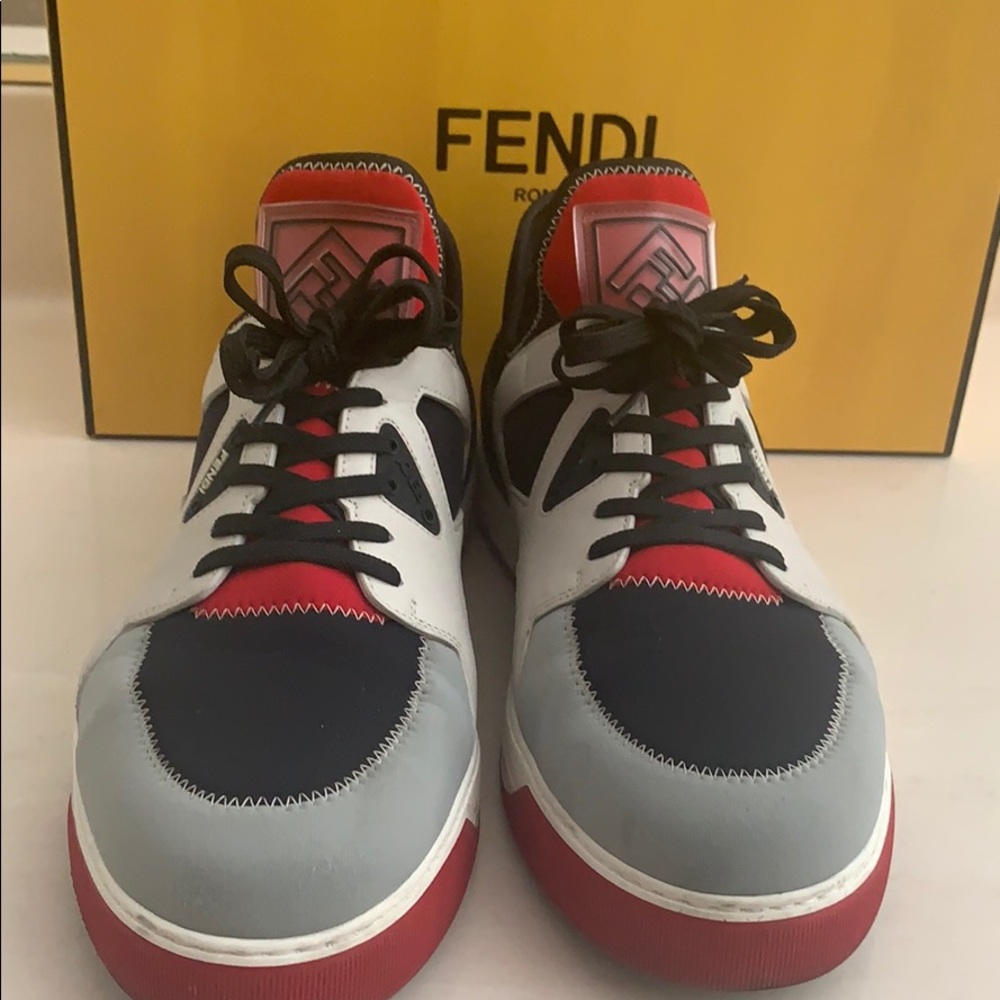 FENDI multicolored sneakers